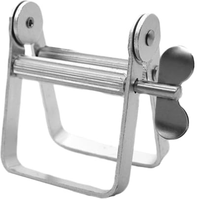 Zahnpasta-Rollenpresse, Zahnpasta-Rollenpresse, multifunktionaler rostfreier Tubenquetscher aus Aluminiumlegierung, Zahnpasta- und Ölfarben-Extruder ohne Abfall, i