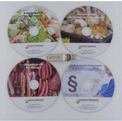 HACCP-Konzept Bäcker und Konditoren. Einfache Anleitungen für Checklisten, Eigenkontrolle. Auf CD und USB-Stick