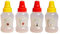 Jrifedptry Mini botellas de ketchup para accesorios de caja Bento, mini botellas de condimentos, botellas de plástico, recipientes vacíos de ketchup