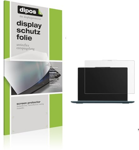 dipos 2x Schutzfolie matt für Lenovo Yoga 7i 2-in-1 Gen 9-14 83DJ003QGE | Antireflex, entspiegelnd, passt perfekt, Ultra-Dünn, kratzfest, blasenfrei, Fingerprint-kompatibel, selbstklebend