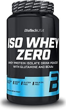 BioTechUSA Iso Whey Zero Black Biscuit (EAN 5999076255214) - 908g