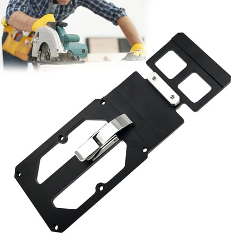 Track Saw Guide Rail, Aluminum Alloy Track Saw Square Right Angle Circular Saw Guide Rail Accessories 90 Degree Right Angle Guide Compatible with TS55/TS75