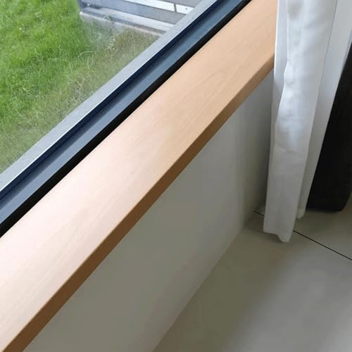 Fensterbank Innen, Acryl Fensterbank Abdeckung-Verkleidung, Innenfensterbank Nach Maß, Kratzfest und Feuchtigkeitsundurchlässig