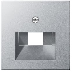 Gira 027026 Abdeckung UAE IAE ISDN System, alu