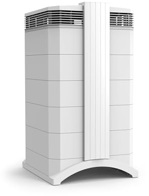 IQAir HealthPro 250 Luftreiniger für Allergiker. Medizinischer HyperHEPA Luftfilter gegen Feinstaub, Rauch, Viren, Gerüche. Raumluftreiniger für große Räume - 100m². Aktivkohlefilter, leistungsstark