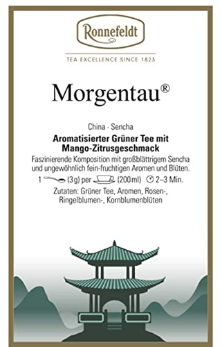Ronnefeldt - Morgentau ® - Aromatisierter Grüner Tee (1000g)