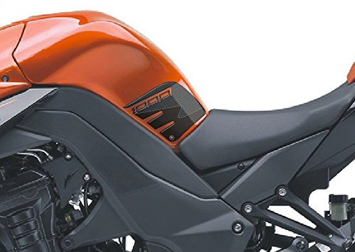 labelbike - Motorrad Aufkleber 3D KNIESCHUTZER kompatibel Z 1000 Kawasaki Z1000 2010-2013