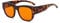 Eyekepper 100% Anti-Blue Light Blocking Computer Glasses,Large Fit Over Reading and Glasses Amber Lens Better Sleep, Tortoise