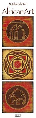 African Art - Kalender 2020 - Natalia Schäfer - Korsch-Verlag - Wandkalender Vertikal - 28,5 x 69 cm