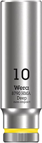 WERA-05004507001-8790 HMA Deep 10,0 - Llave de vaso larga con arrastre de 1/4