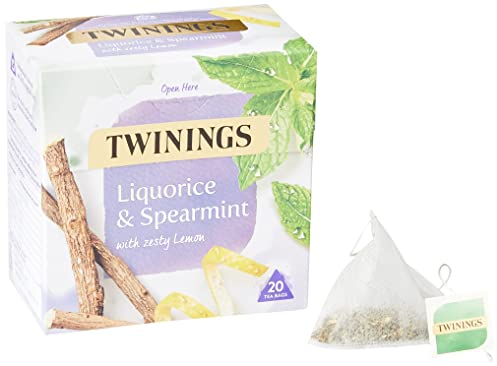 Twinings Liquorice and Spearmint Herbal Tea bags, 20 Tea bags