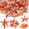 Youway Style Blütenblatt-Mosaikfliesen zum Basteln, 568 g, rote Fliesen für Mosaik-Bastelbedarf, DIY-Mosaik-Outdoor-Dekoration, Blumenmosaik-Fliesen-Sets für Erwachsene