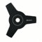 Bosch lama in metallo a tre denti, tagliata al laser (diametro: 23cm, foro interno: 25,4 mm, spessore: 2 mm, confezione in cartone)