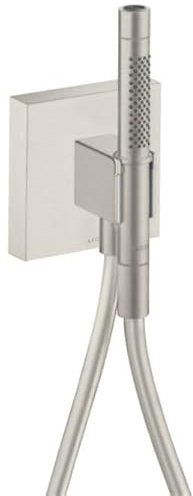 hansgrohe Portereinh Axor Starck Organic m Stabhandbrause 2jet, Schl, 120x120mm, ED
