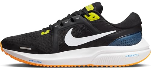 NIKE DA7245-012 AIR Zoom Vomero 16 Men Black/White-Sundial-HIGH Voltage UK 13