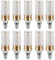 Aiwerttes E14 LED-Glühbirne, 9 W, 1000 lm, entspricht 100 W Halogenlampe, E14 LED-Mais-Leuchtmittel für Schreibtischlampe, nicht dimmbar, AC 220–240 V, 10 Stück (warmweiß)