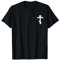 Ostorthodoxes Kreuz Russisches Orthodoxes Kreuz Minimalist T-Shirt
