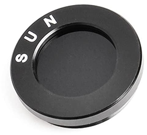Astronomisches Teleskop-Zubehör, 2,5 cm, schwarz, für Sonnenfilter, Vollaluminium, Standardgewinde, As-tro-Optik, Okularfilter, optischer Filter