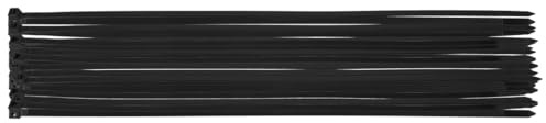 NEO TOOLS Nylon Kabelbinder Schwarz Set 50 Stück 500 mm x 7.6 mm - Stark Kabelbinder mit 65 kg Zugfestigkeit - UV-Beständig - Innen- und Außenbereich Verwendet - Wetterfest - Verschiedene Größen