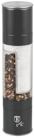 BERLINGER HAUS Pfeffer- und Salzmühle Doppelt Antracit Collection | Praktisch und Stilvoll
