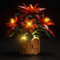 Led Licht Set Kompatibel mit Lego 10370 Poinsettia (Kein Modell), Dekorationsbeleuchtungsset Compatible with 10370 Poinsettia Kreative Spielzeug