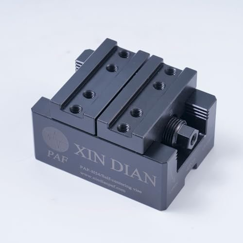 Selbstzentrierender Präzisions-Schraubstock für Fräsmaschine mit 26 mm Öffnung und anpassbaren Backen