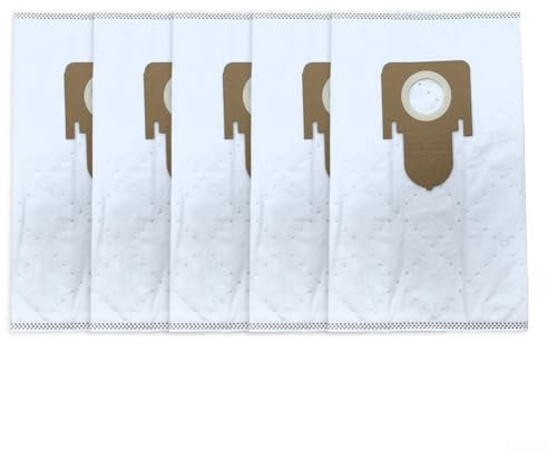 Gdfnmogo Staubsaugerbeutel, 5 Stück, für Thomas, Aqua Pet Family, Vlies, Staubdicht, Passgenau, Reißfest, 5-lagiges Vliesmaterial, Präzise Passform, Staubdichtung, Für Aqua Pet & Family Staubsauger