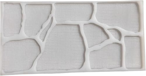 JvFbjLF Realistic Concrete Texture Pad, Decorative Concrete Floor Cement Plaster Imprint Texture Printing Pad