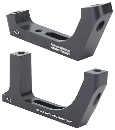 SPYMINNPOO Bike -Scheibenbrems -Adapter -Set, Tragbare Bremssattel nach Mount Monting -Zubehör für 160 -mm -Bremsscheibensysteme