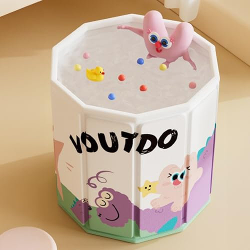 Piscine pour Enfants, Piscine D'été pour Enfants, Baignoire Pliable Bébé, pour Adulte, Extérieur, Maison, Salle De Sport(70cm/27.5in)