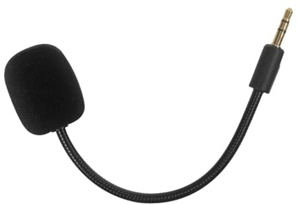 YTtkku Durability Replacement Boom Micrs For Maxwell Gaming Headsets 3.5mm Microphone Clear Sound Microphones 15cm Long Clear Sound Gaming