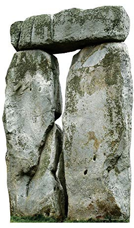 Star Cutouts Pappaufsteller Henge Stonehenge