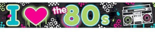 (PKT) Totally 80s Foil Banner 7.6m