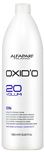 AlfaParf Oxid'0 20 Volumi 6% Stabilized Peroxide Cream 1000 ml