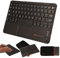 TECHGEAR [Active Strike Pro Slim Bluetooth Wireless UK QWERTY Keyboard with Mouse Touchpad for GOODTEL tablet, BYYBUO Android 11 tablet, Samsung Galaxy Tab A8, (Included Keyboard Carry case)