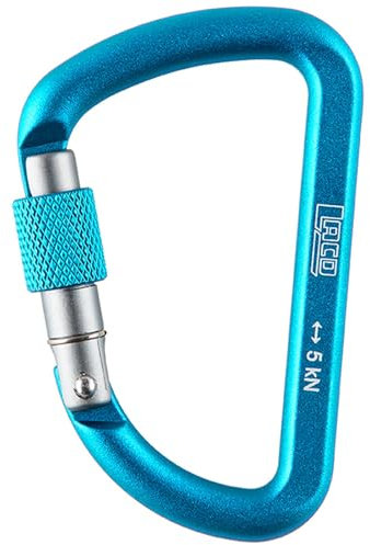 LACD Karabiner blau Einheitsgröße