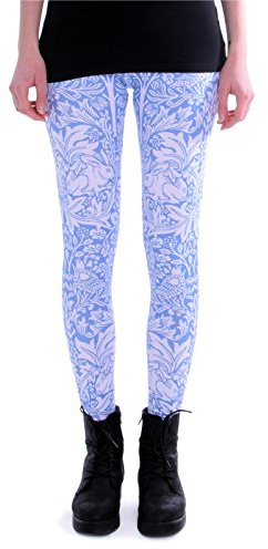 cosey Damen Leggings Bedruckte Bunte Tiermotiv-Leggins