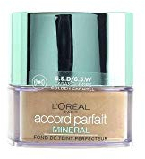 L'Oréal Paris Make Up Designer Poudre Accord Parfait Minéral 6,5D/6,5W Caramel