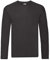Fruit of the Loom Mens Original Long Sleeve T-Shirt (M) (Black)