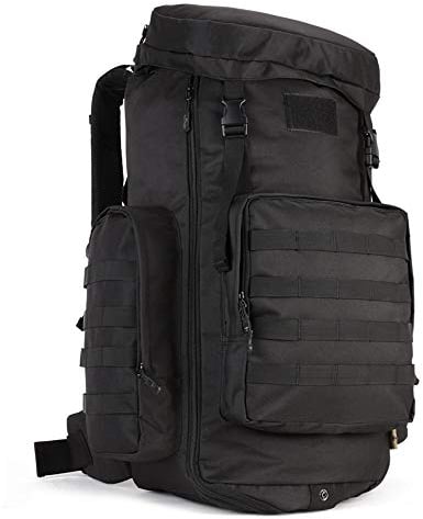 YUHAN Wanderrucksack, 85 l, großer taktischer Rucksack, Militär, Armee, Kampfrucksack, Trekkingrucksack, MOLLE-Rucksack