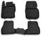 Element Passgenaue Premium Antirutsch Gummi Fußmatten - Ford Focus 3, schwarz