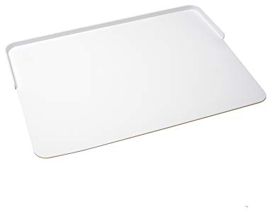 Practic Flexi Arbeitsbrett aus Silikon, rutschfest, mit Schutzkante | Ideal als Backbrett, Tranchierbrett oder Nudelbrett | Perfekt beim Kochen, Schneiden oder Basteln, spülmaschinenfest
