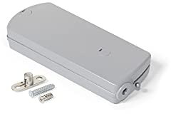 Emuca - Mecanismo Puertas Abatibles 6 Kg con Cable Acero, Montaje Ambidiestro, Acero y Plástico, Gris