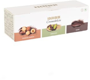 Lucgel Cremadelizia Confezione Assortita di Finissime Creme Spalmabili - 3 pezzi - Babbi