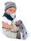 Antonio Juan Puppen Neugeborenes PIPO Skater