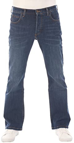 Lee Jeans Herren Stretch Bootcut Denver Jeanshose Hose Denim | Blau 32 33 34 36 38 40 42 44 46