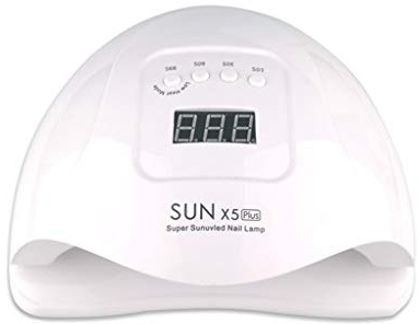 XMING 80W High Power Phototherapy Lamp Dryer Led Nail Polish Quick-drying UV Induction Nail Lamp
