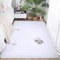 ROHATIM Hochflor Teppich Rund Wohnzimmer Super weich Shaggy Teppich Flauschiger,Soft Area Rug Schlafzimmer Teppiche Super weich Fluffy Kindermatte(grau,100 x 235 cm)