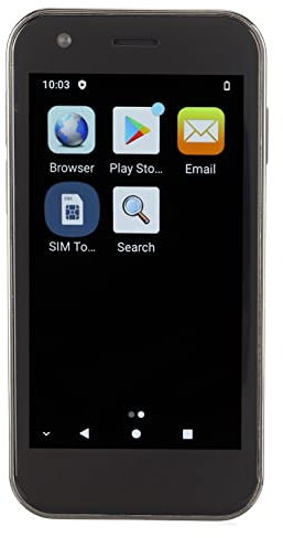 XS12 Mini Smartphone 4G, 3.0 Pollici 5G WiFi 4GB 32GB ROM Dual Sim Android 10.0 Cellulare con GPRS BT Hotspot Face ID 2000mah Batteria Piccolo Cellulare Sbloccato per Bambini