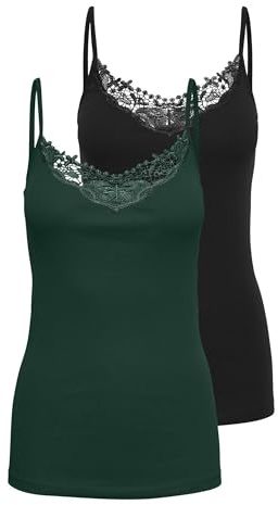 ONLY Female Tank Top ONLKIRA Tank Top, Black Olive, XS